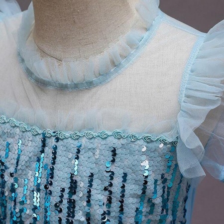 Elsa prinsess klänning