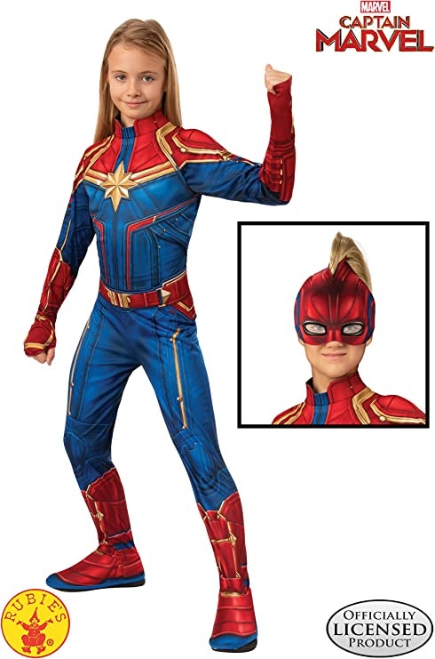 BARNDRÄKT, CAPTAIN MARVEL