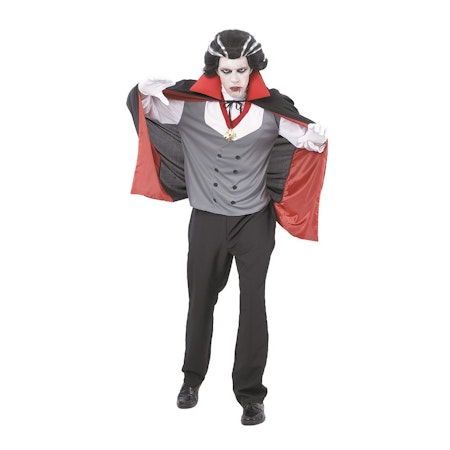 Dracula Vampyr Maskeraddräkt Halloween