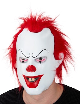 Lömsk Clown Mask Maskerad Halloween