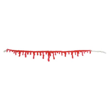 Halloween dekoration Skräck bloddropp halsband blodvampyr