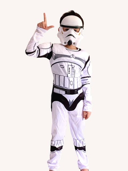 Stormtrooper Deluxe Barn Maskeraddräkt