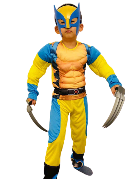 Wolverine Deluxe barn maskeraddräkt