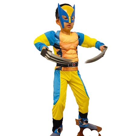 Wolverine Deluxe barn maskeraddräkt