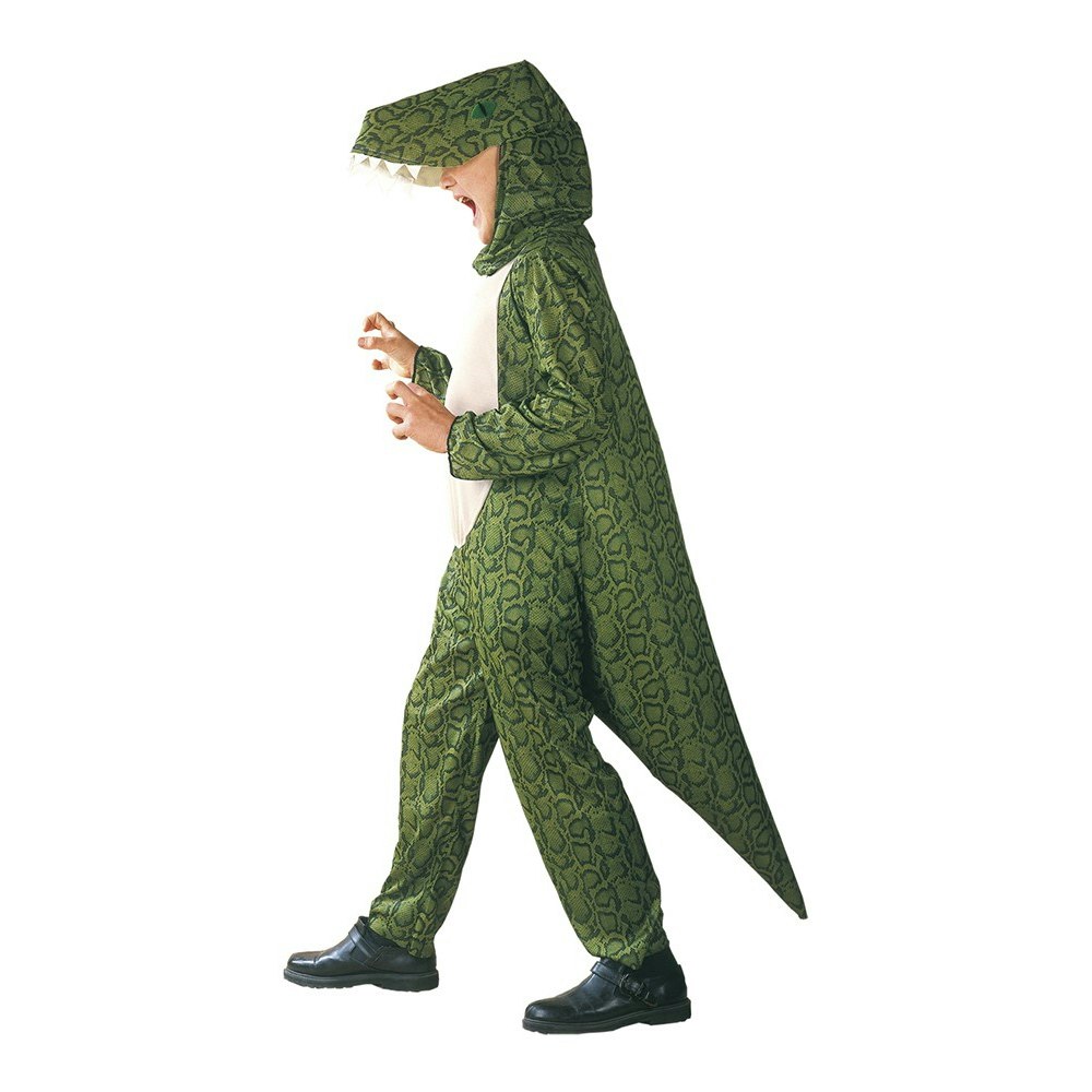 Dinosaurier Jumpsuit med Huvud och Svans Maskeraddräkt Barn