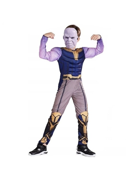 Thanos Deluxe Barn Maskeraddräkt Halloween