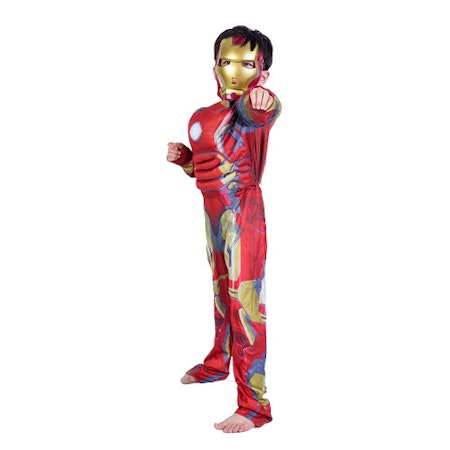 Iron man Barn Maskeraddräkt Halloween