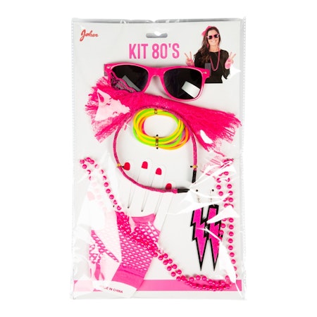 Kit 80´S Halloween Maskerad