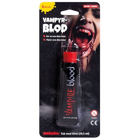 Blod i tub Halloween