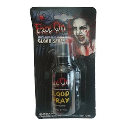 Face On Blodspray Fake Blod Halloween Maskersmink