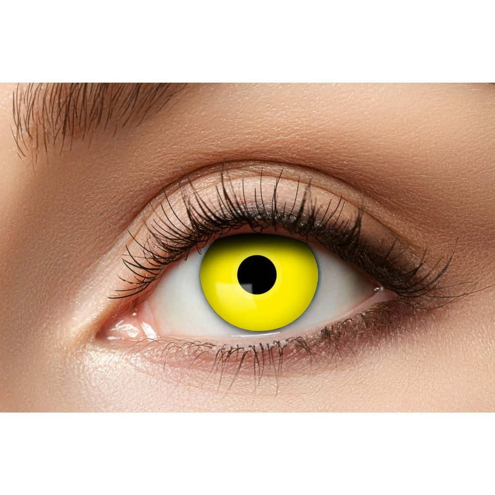 Partylinser Crazylinser Yellow Crow Eye 7 dagar