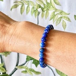 Lapis Lazuli 8mm pärlor Armband