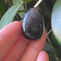 Obsidian Silver AA Hängsmycke (Droppe)
