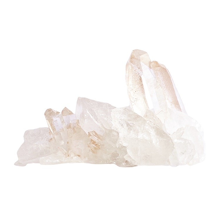 Bergkristall minikluster ca 35 gr