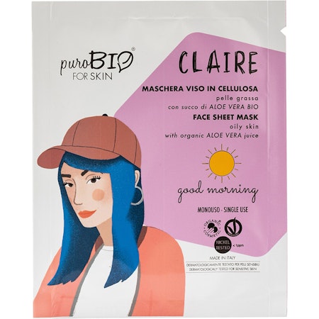 Claire Face Sheet Mask for oily skin