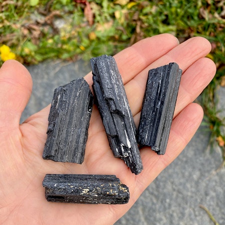 Turmalin Svart Råsten 100gr