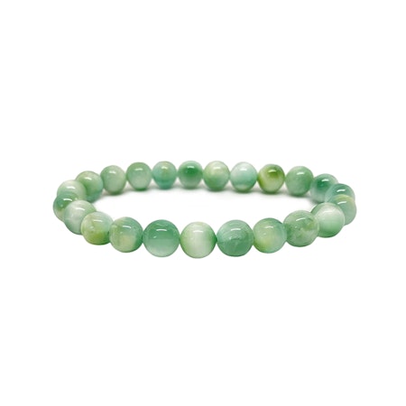 Hemimorfit Grön 8mm pärlor Armband