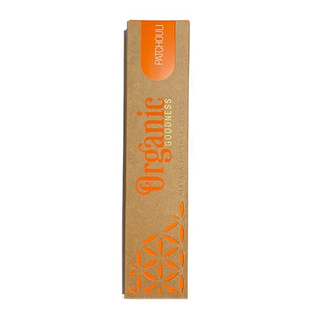 Patchouli Rökelsestickor 15st (Organic Goodness)