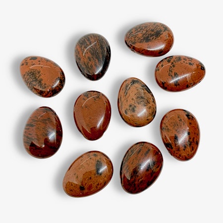 Obsidian Mahagon Hängsmycke (Droppe)