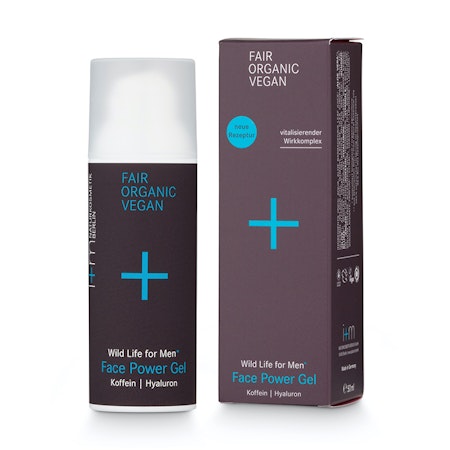 Wild Life Face Power Gel Koffein Hyaluron