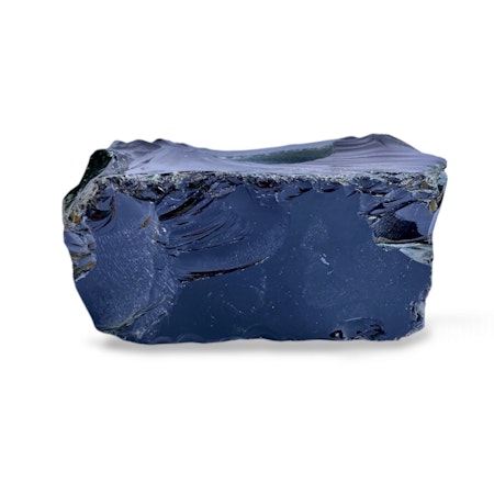 Obsidian Svart Rå Ljushållare