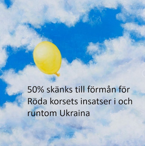 Gul ballong  - frihet för UKRAINA