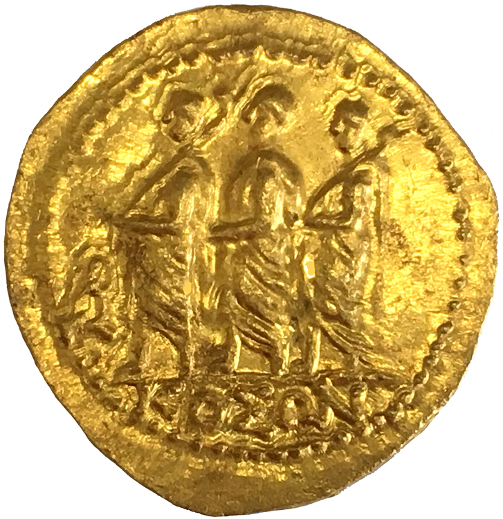 Romerska republiken, Brutus Guldstater ca 43-42 f.Kr - PRAKTEX - MINT STATE