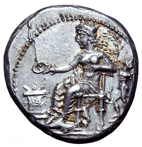 Antika Grekland, Cilicia, Nagidos, Silverstater, ca 400-385/4 f.Kr - PRAKTEXEMPLAR - MINT STATE