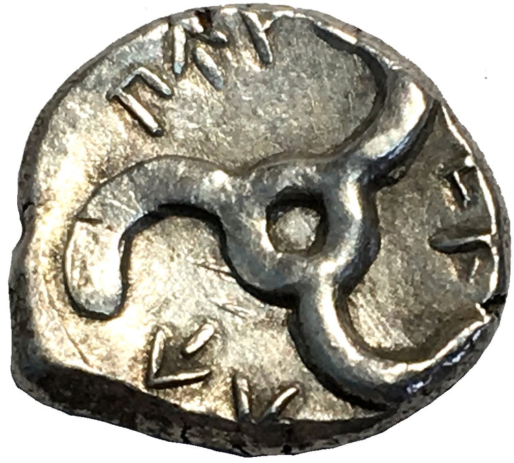 Antika Grekland, Lykiska dynastier. 1/3 silverstater ca 380-360 f.Kr.