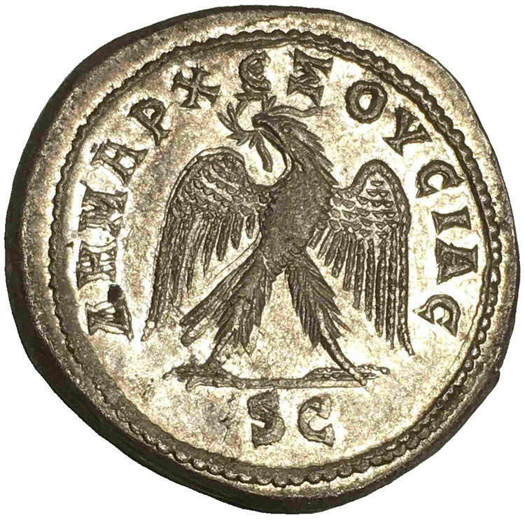 Romerska riket, Antiokia, Gordianus III 238-244 e.Kr, Tetradrachm i silver - - PRAKTEXEMPLAR - MINT STATE!