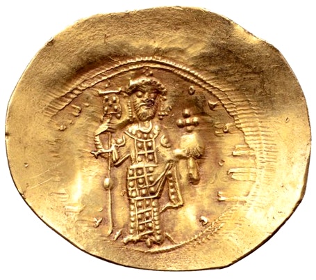 Bysantinska Riket, Constantine X 1059-1067 e.Kr, Histamenon Nomisma - BRA EXEMPLAR