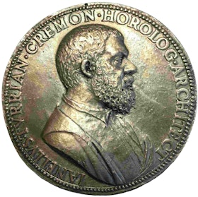 Italien - Medalj - Arkitekt & Horlog Gianello della Torre 1500-1585 - SÄLLSYNT!