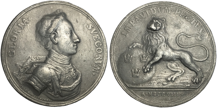 Karl XII, Svenska folkets välönskningar och förhoppningar följa hjältekonungen 1708 och 1709 av Westmann