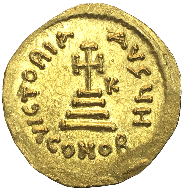 Bysantinska riket, Heraclius 610-641 e.Kr  Solidus - OCIRKULERAT EXEMPLAR