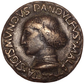 SIGISMONDO PANDOLFO MALATESTA, Signore di Rimini (1417-1468) Medalj år 1447