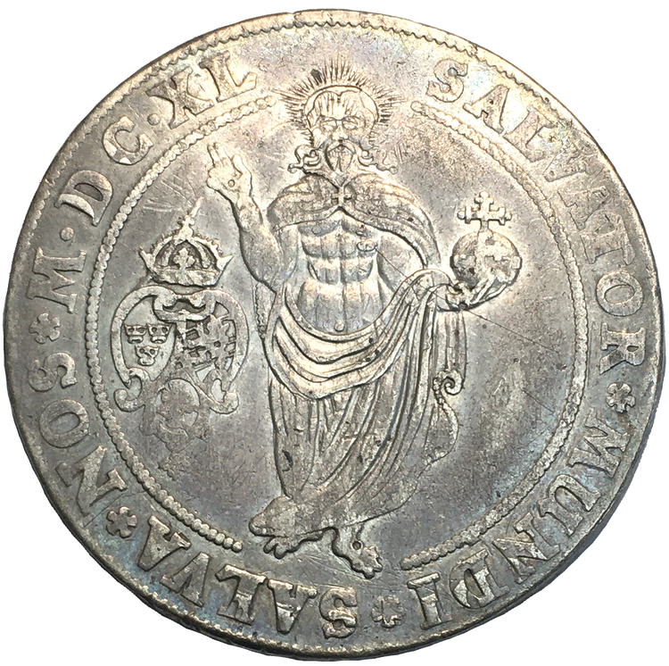 Kristina, Sala, Riksdaler 1640 - Trevligt exemplar