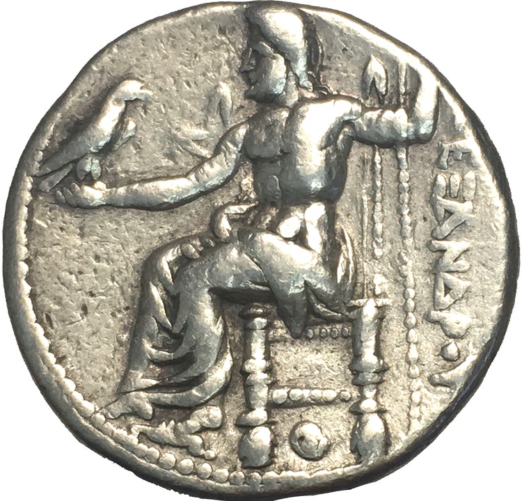 Grekland, Makedonien, Alexander III (Den Store) 336-323 f.Kr, Tetradrachm