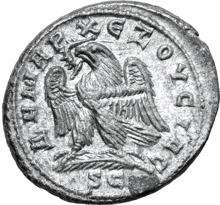Romerska riket, Trajan Decius 249-250 e.Kr., Seleucis and Pieria, Tetradrachm - Tekniskt ocirkulerad och skarp med fin lyster