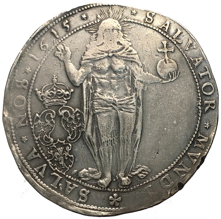 Gustav II Adolf, Riksdaler 1615 med stora sköldar