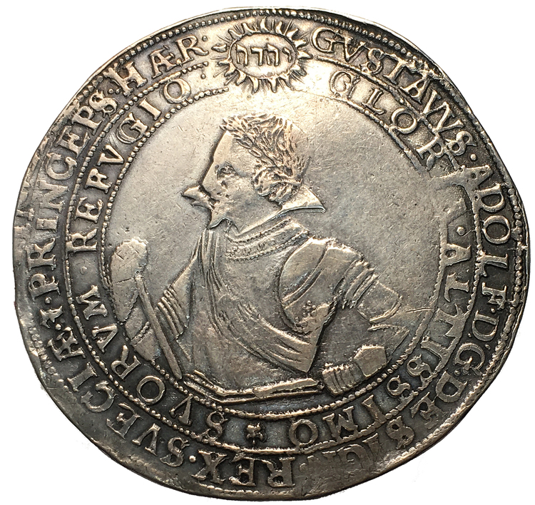 Gustav II Adolf, Riksdaler 1615 med stora sköldar