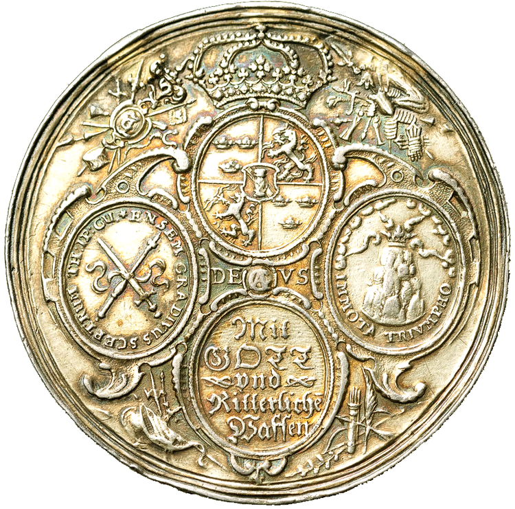 Gustav II Adolf 1631 - Tyska protestanternas glädjebetygelser av J. Gentil