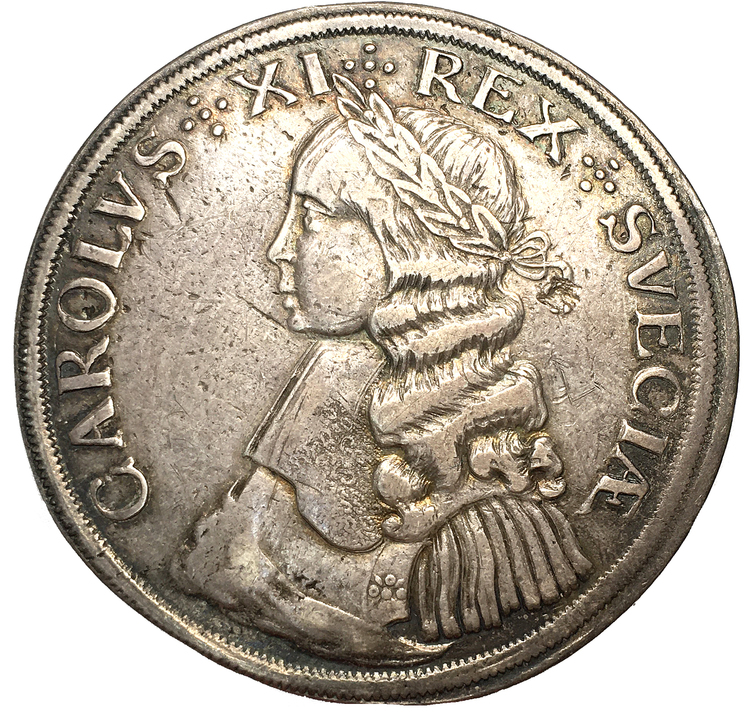Karl XI - 8 mark 1664 - Ett tilltalande exemplar