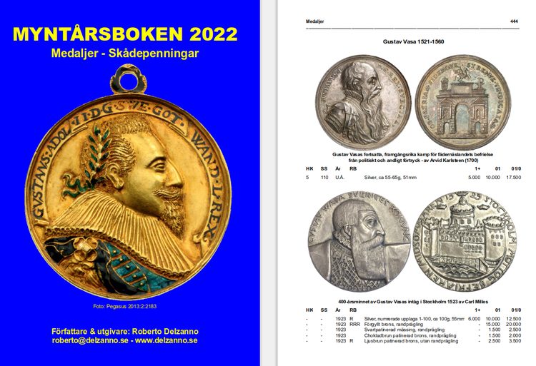 Myntårsboken 2022 - A5, pocket, färg - 512 sidor  - Nominerad till bästa myntbok i världen av IAPN! - NU SLUTSÅLD - NY UPPLAGA UTKOMMER 2024!