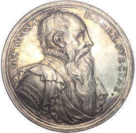 Konung Gustav Vasas fortsatta kamp för fäderneslandets befrielse från andligt och politiskt förtryck 1523 - VACKERT EXEMPLAR av Arvid Karlsteen