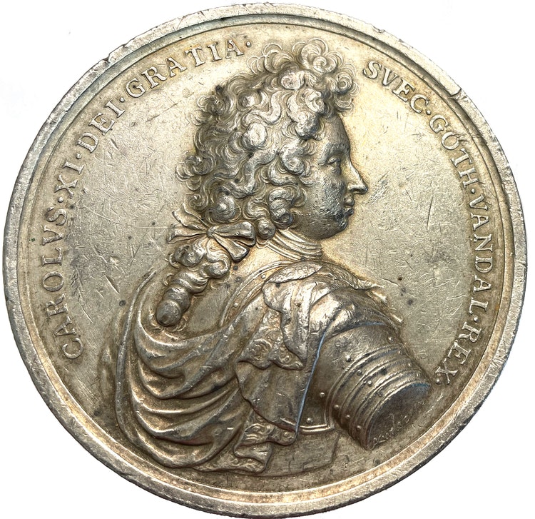 Karl XI & Ulrika Eleonora - 1690 - EXTREMT SÄLLSYNT - 4 kända exemplar i privat ägo - RRR av Arvid Karlsteen