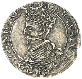 Karl IX - 1/2 Mark 1609 - MYCKET SÄLLSYNT