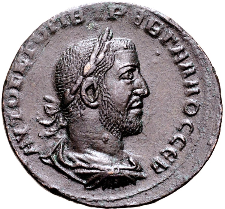 Trebonianus Gallus, 251-253 e.Kr,  Antiokia ad Orontem, Seleukis och Pieria - Ett ocirkulerat toppexemplar - MYCKET SÄLLSYNT