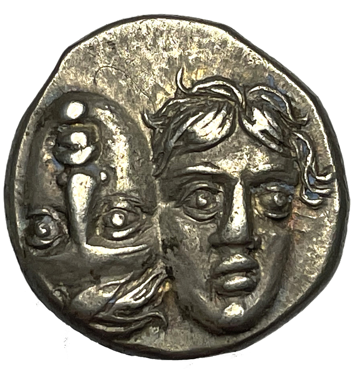 Trakien, Istros, stater 400-350 f.kr - Mycket vackert exemplar