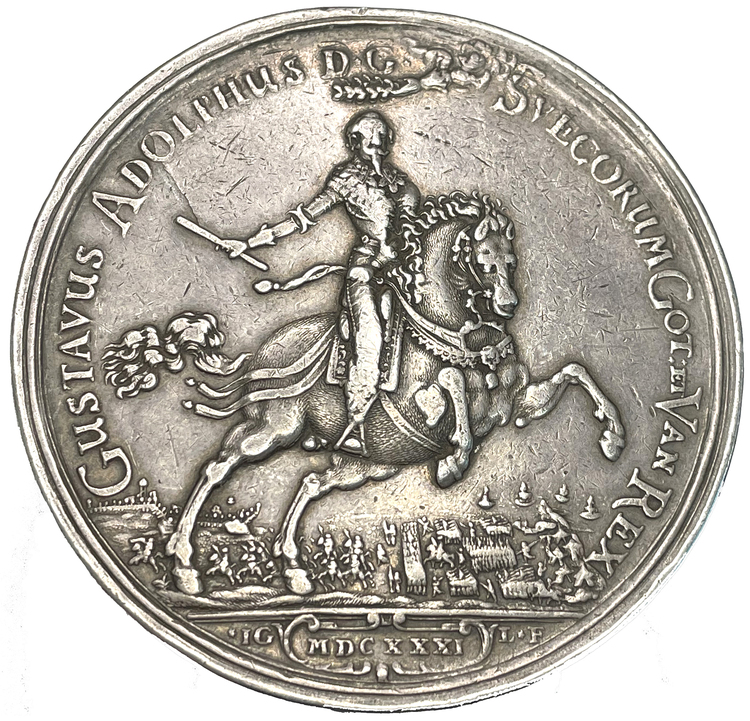 Gustav II Adolf - Segern vid Breitenfeldt 1631 av Gentil