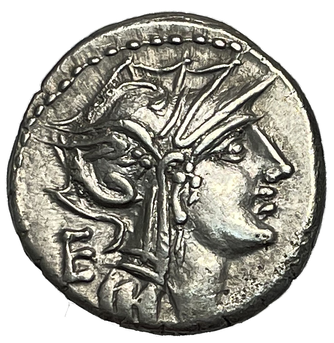 Romerska republiken, Denar, D. Silanus 91 f.Kr.